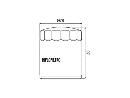 HIFLO  Масл. фильтр  HF170C фото в интернет-магазине FrontFlip.Ru