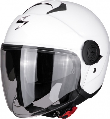 [SCORPION EXO] Мотошлем CITY SOLID, цвет Белый фото в интернет-магазине FrontFlip.Ru