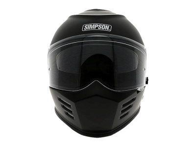SIMPSON Шлем VENOM MATT BLACK фото в интернет-магазине FrontFlip.Ru