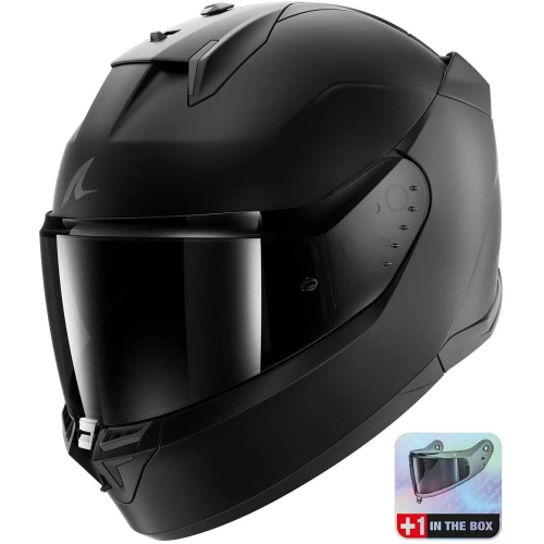 Шлем SHARK D-SKWAL 3 DARK SHADOW EDITION MAT BLACK фото в интернет-магазине FrontFlip.Ru