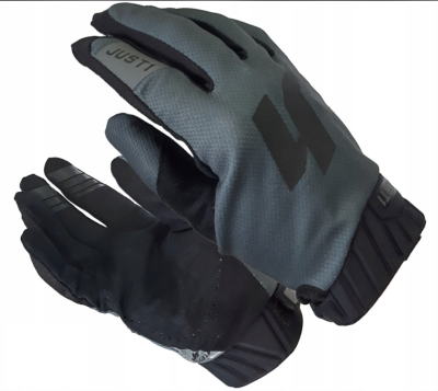 Перчатки JUST1 J-FLEX 2.0, черный/серый фото в интернет-магазине FrontFlip.Ru