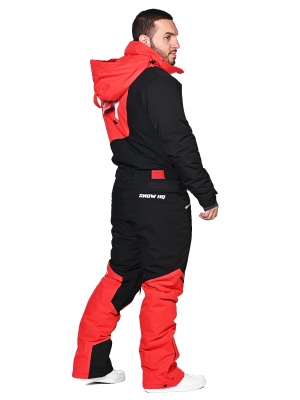 SNOW HEADQUARTER Горнолыжный комбинезон мужской A-89007 Красный фото в интернет-магазине FrontFlip.Ru