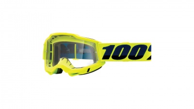 Очки 100% accuri 2 goggle fluo yellow / clear lens фото в интернет-магазине FrontFlip.Ru