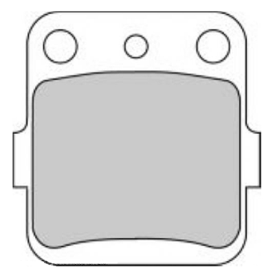 Тормозные колодки дисковые, FERODO (FDB381SG) фото в интернет-магазине FrontFlip.Ru