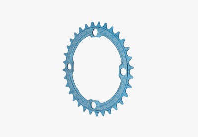 Звезда Race Face Narrow Wide 104x32T Blue (RNW104X32BLU) фото в интернет-магазине FrontFlip.Ru