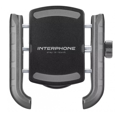 INTERPHONE Универсальный держатель с антивибрацией смартфона на руль мотоцикла, велосипеда SMCRAB24 фото в интернет-магазине FrontFlip.Ru