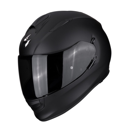 [SCORPION EXO] Мотошлем EXO-491 SOLID, цвет Черный Матовый фото в интернет-магазине FrontFlip.Ru