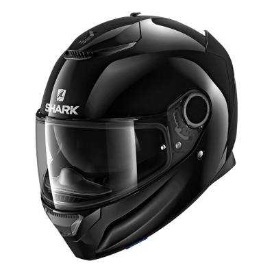 Мотошлем SHARK SPARTAN 1.2 BLANK BLK фото в интернет-магазине FrontFlip.Ru