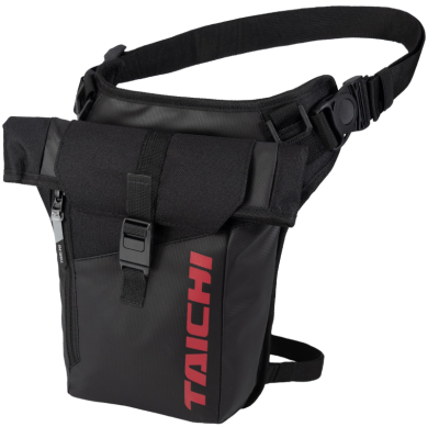 Сумка на бедро Taichi WP LEG POUCH Black/Red 3L фото в интернет-магазине FrontFlip.Ru