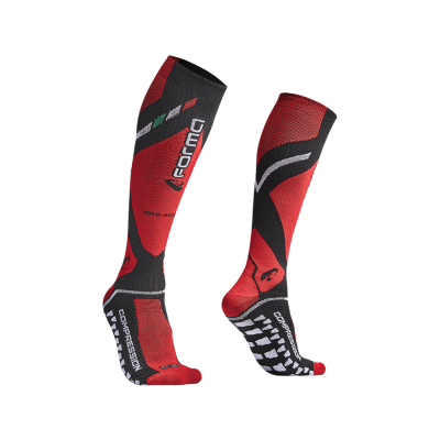 FORMA OFF-ROAD COMPRESSION SOCK black/red фото в интернет-магазине FrontFlip.Ru