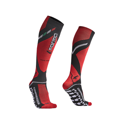 FORMA OFF-ROAD COMPRESSION SOCK black/red фото в интернет-магазине FrontFlip.Ru