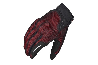 Перчатки Komine GK-194 Red фото в интернет-магазине FrontFlip.Ru