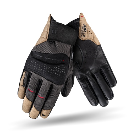 перчатки SHIMA AIR 2.0 MEN BROWN фото в интернет-магазине FrontFlip.Ru
