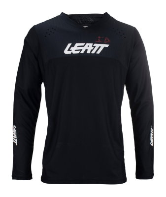 Мотоджерси Leatt Moto 4.5 Enduro Jersey Black фото в интернет-магазине FrontFlip.Ru