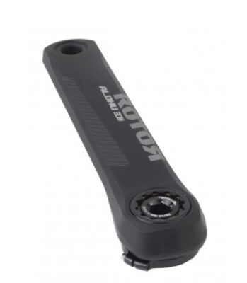Шатуны Rotor Aldhu 3D+ Crank Arms Black 172,5mm (C02-102-20010-0) фото в интернет-магазине FrontFlip.Ru