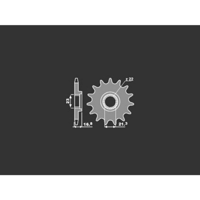 PBR Звезда передняя    443-17 фото в интернет-магазине FrontFlip.Ru