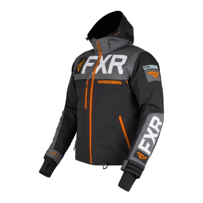 Куртка FXR Helium Pro X с утеплителем Black/Char/Orange фото в интернет-магазине FrontFlip.Ru