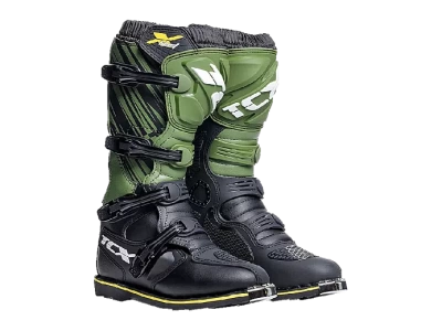 TCX Ботинки X-BLAST P96 BLACK/GREEN/YELLOW фото в интернет-магазине FrontFlip.Ru