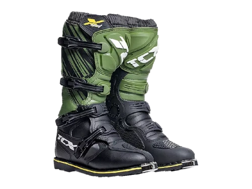 TCX Ботинки X-BLAST P96 BLACK/GREEN/YELLOW фото в интернет-магазине FrontFlip.Ru