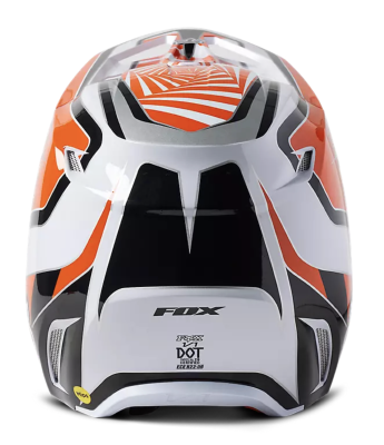 Мотошлем подростковый Fox V1 Goat Youth Helmet Orange фото в интернет-магазине FrontFlip.Ru