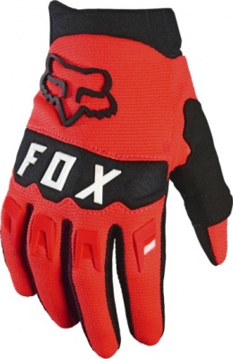 Мотоперчатки подростковые Fox Dirtpaw Youth Glove Flow Red фото в интернет-магазине FrontFlip.Ru