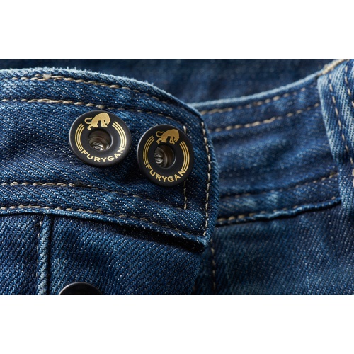 [FURYGAN] Мотоджинсы JEAN D11 STRETCH, цвет Синий фото в интернет-магазине FrontFlip.Ru