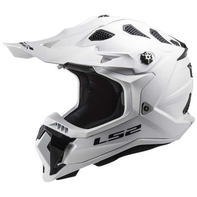 LS2 Мотошлем MX700 SUBVERTER EVO SOLID белый фото в интернет-магазине FrontFlip.Ru