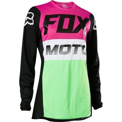 Мотоджерси женская Fox 180 Fyce Womens Jersey Multi фото в интернет-магазине FrontFlip.Ru