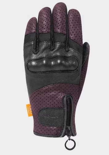 Перчатки RACER BELLA 3 BLACK BURGUNDY фото в интернет-магазине FrontFlip.Ru
