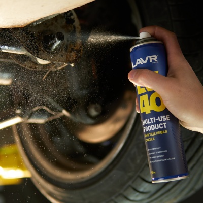 LAVR Смазка многоцелевая LV-40, 400 мл фото в интернет-магазине FrontFlip.Ru