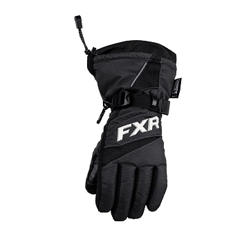 Перчатки FXR Helix Race с утеплителем Black