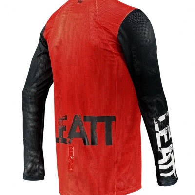 Мотоджерси Leatt Moto 4.5 X-Flow Jersey Red фото в интернет-магазине FrontFlip.Ru