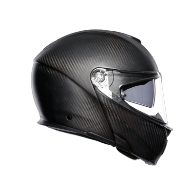 Шлем AGV SPORTMODULAR MONO Matt Carbon фото в интернет-магазине FrontFlip.Ru