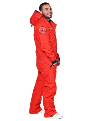 SNOW HEADQUARTER Горнолыжный комбинезон мужской AA-0159 Красный фото в интернет-магазине FrontFlip.Ru