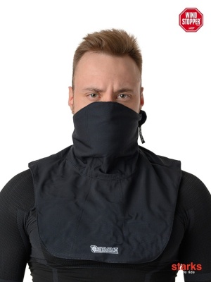 Ветрозащита шеи и груди STARKS COLLAR WS (черный) фото в интернет-магазине FrontFlip.Ru