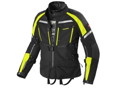 SPIDI Куртка ARMAKORE Black/Yellow фото в интернет-магазине FrontFlip.Ru