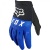 Мотоперчатки подростковые Fox Dirtpaw Youth Glove Blue 2021 фото в интернет-магазине FrontFlip.Ru