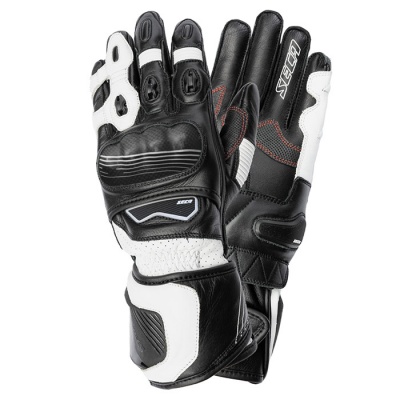 SECA Перчатки ATOM III BLACK/WHITE фото в интернет-магазине FrontFlip.Ru