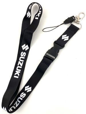Шнурок TTK 005 "Сузуки" тканевый, черный фото в интернет-магазине FrontFlip.Ru