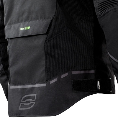 Куртка текстильная Ozone JET II black фото в интернет-магазине FrontFlip.Ru