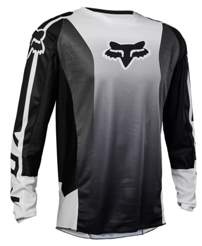 Мотоджерси Fox 180 Leed Jersey Black/White фото в интернет-магазине FrontFlip.Ru