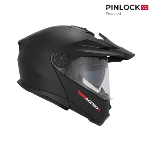 Шлем Acerbis RIDER Black 2 фото в интернет-магазине FrontFlip.Ru