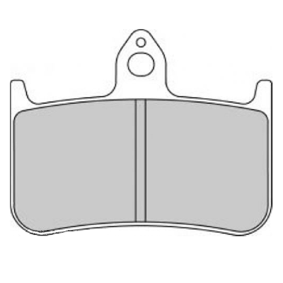 Тормозные колодки дисковые, FERODO (FDB533ST) фото в интернет-магазине FrontFlip.Ru