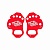 Защита ладони Acerbis UNDERGLOVE PALMINO PROTECTOR Red