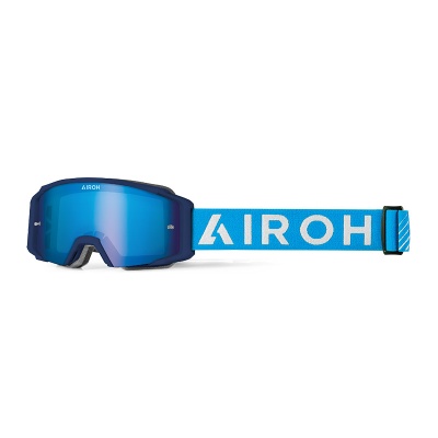 Очки для шлема AIROH GOGGLE BLAST XR1 GBXR119 BLUE MATT фото в интернет-магазине FrontFlip.Ru