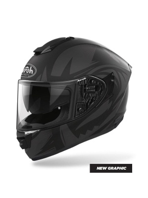 AIROH шлем интеграл ST.501 SPEKTRO BLACK MATT фото в интернет-магазине FrontFlip.Ru