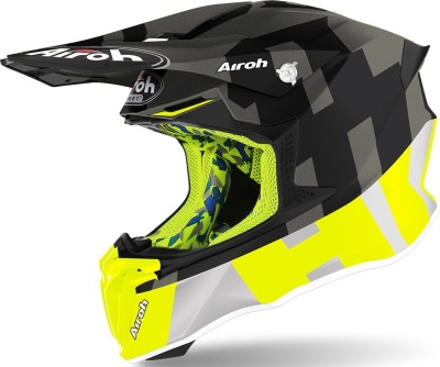AIROH шлем кросс TWIST 2.0 FRAME ANTHRACITE MATT фото в интернет-магазине FrontFlip.Ru