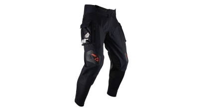 Мотоштаны Leatt Moto 4.5 HydraDri Pant  Black 2023 фото в интернет-магазине FrontFlip.Ru