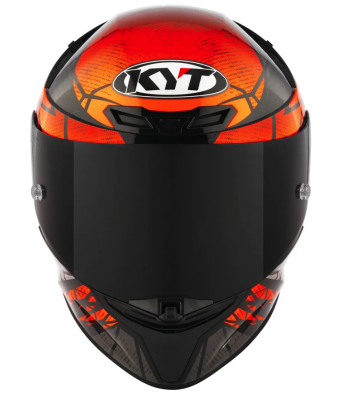 [KYT] Мотошлем TT-REVO COMBUSTION ORANGE, цвет Оранжевый фото в интернет-магазине FrontFlip.Ru