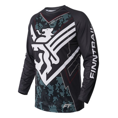 Джерски FINNTRAIL JERSEY 
CAMO GREY фото в интернет-магазине FrontFlip.Ru